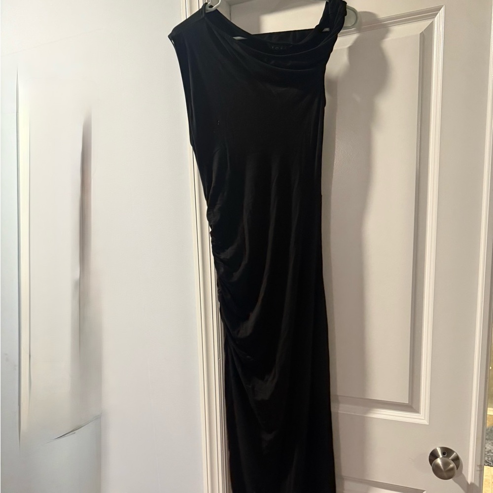 Fore Off Shoulder Midi Dress